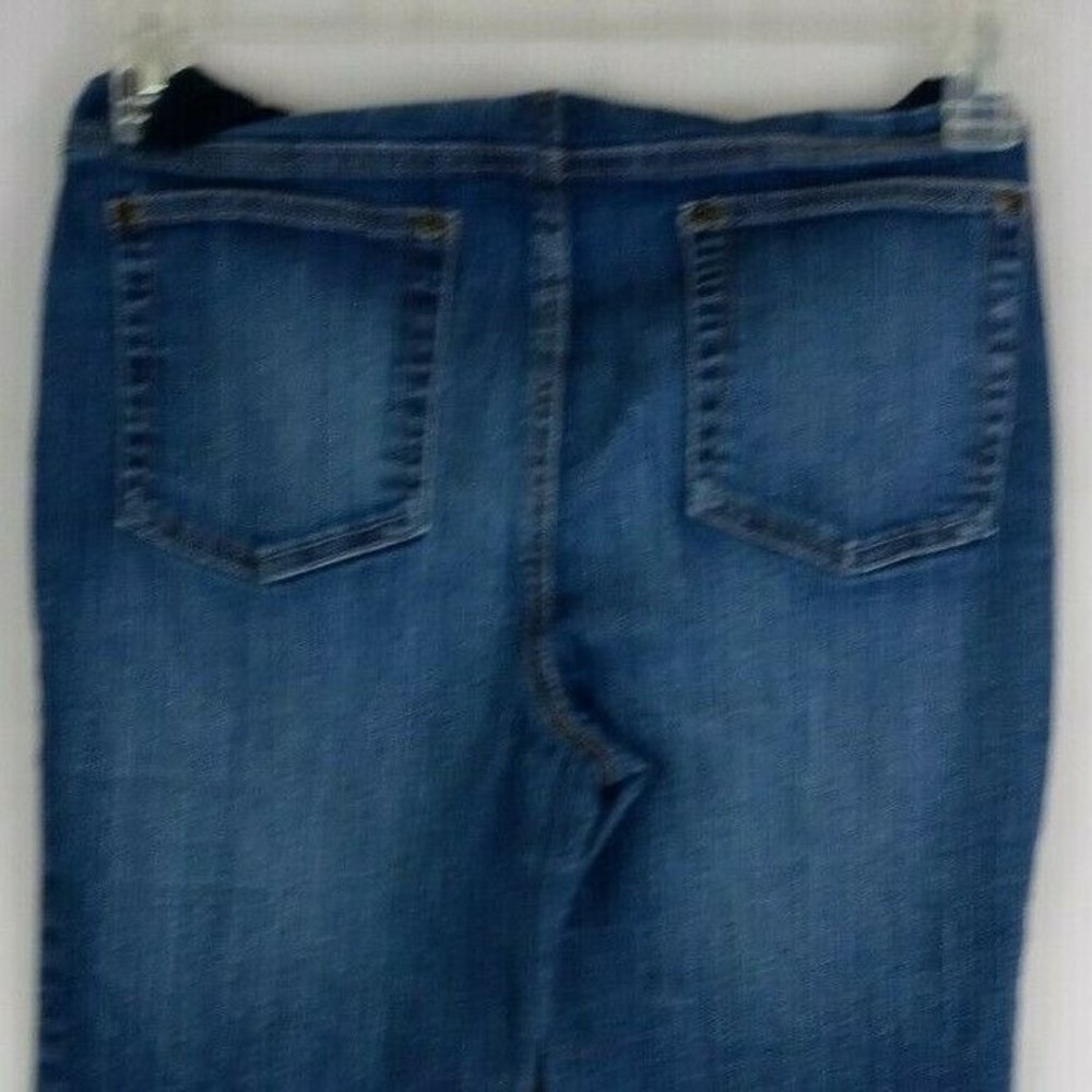 Motherhood Maternity Distressed Whiskered Bootcut Jeans Size Small